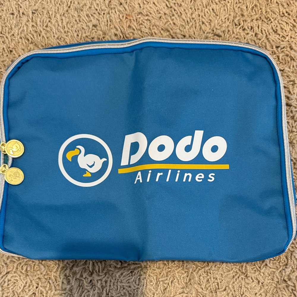 DC Blue Travel Pouch